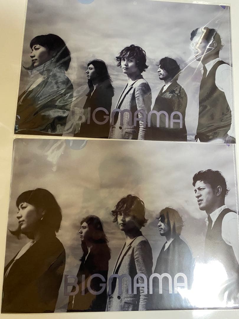 【早いもの勝ち‼︎】 【超美品‼︎】【2枚セット‼︎】 BIGMAMA クリアファイル
