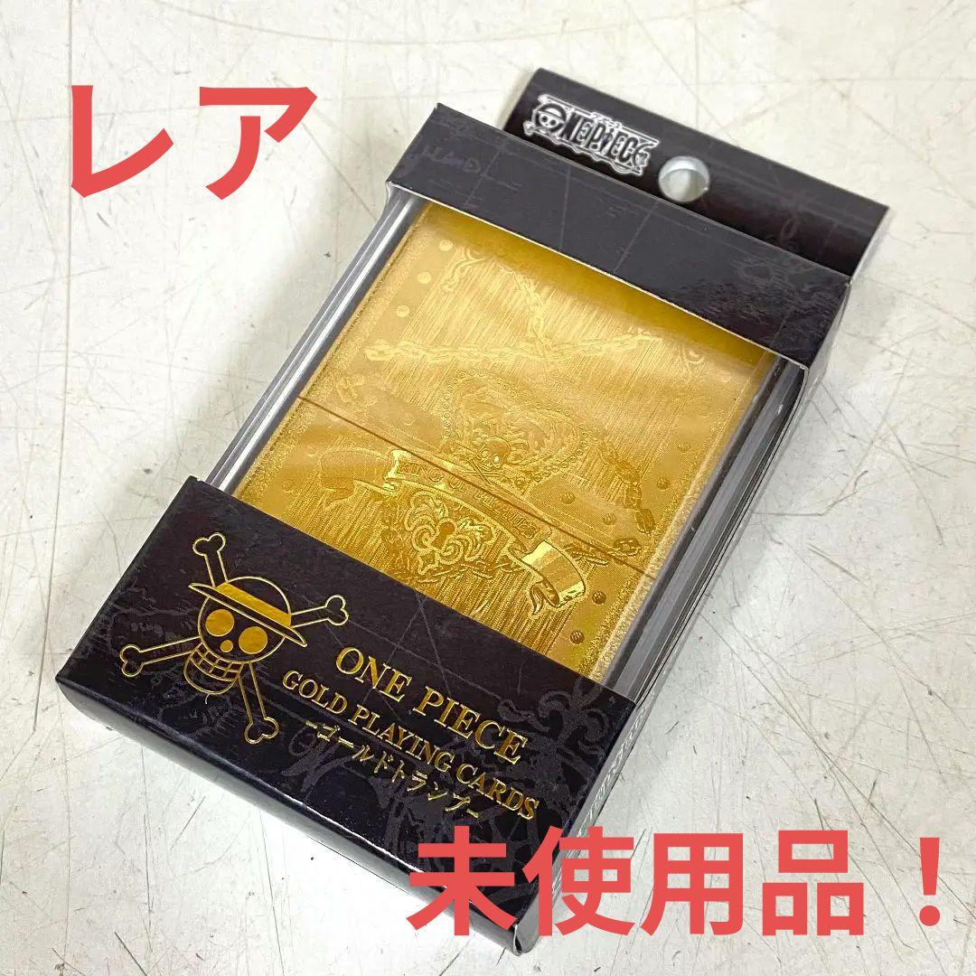 Y☆未使用品 希少 ワンピース ONE PIECE ゴールドトランプ エンスカイ