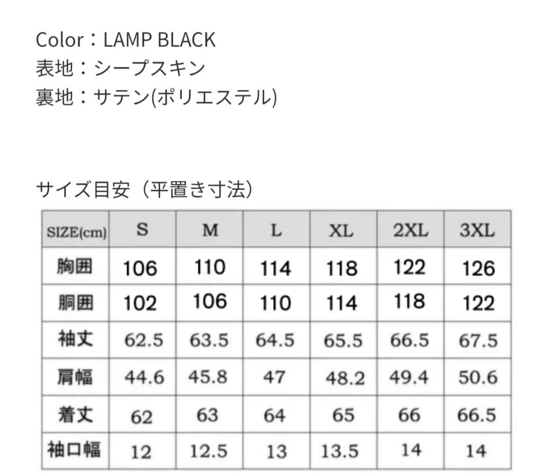 RIDEZ ACE JACKET LAMP RLJ110 ライダースジャケット