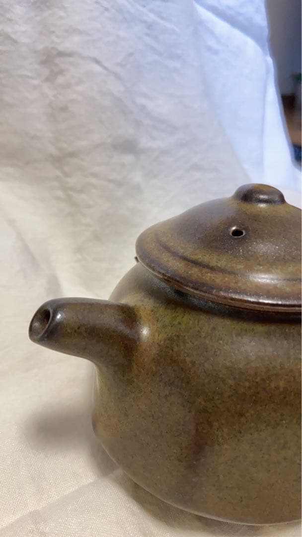 小川甚八 鉄釉急須｜極上のキレと手馴染み 笠間焼 煎茶道具