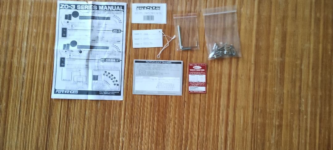 送込　フェルナンデス IKEBE ORIGINAL ZO-3 TL　 おまけ付き