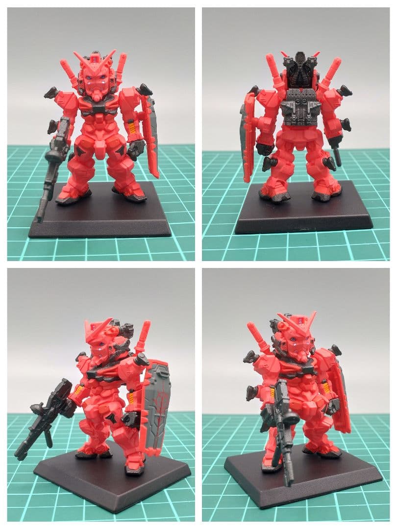 ミ*ヘ様 ガンダムコンバージ シャア専用赤いガンダム 全塗装完成品