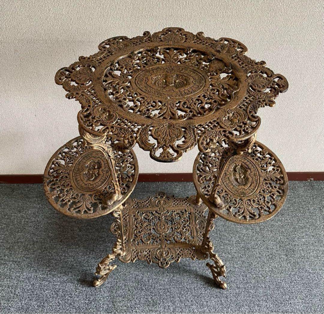 フランスアンティーク 真鍮 フラワースタンド