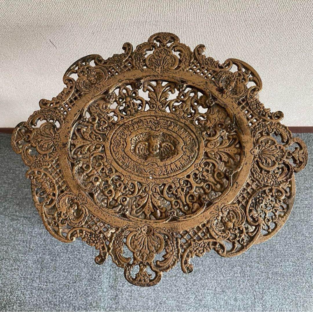 フランスアンティーク 真鍮 フラワースタンド