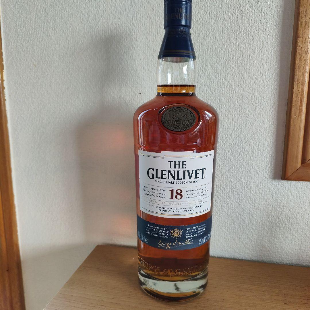 ウイスキー THE GLENLIVET 18 Year 1L 43%