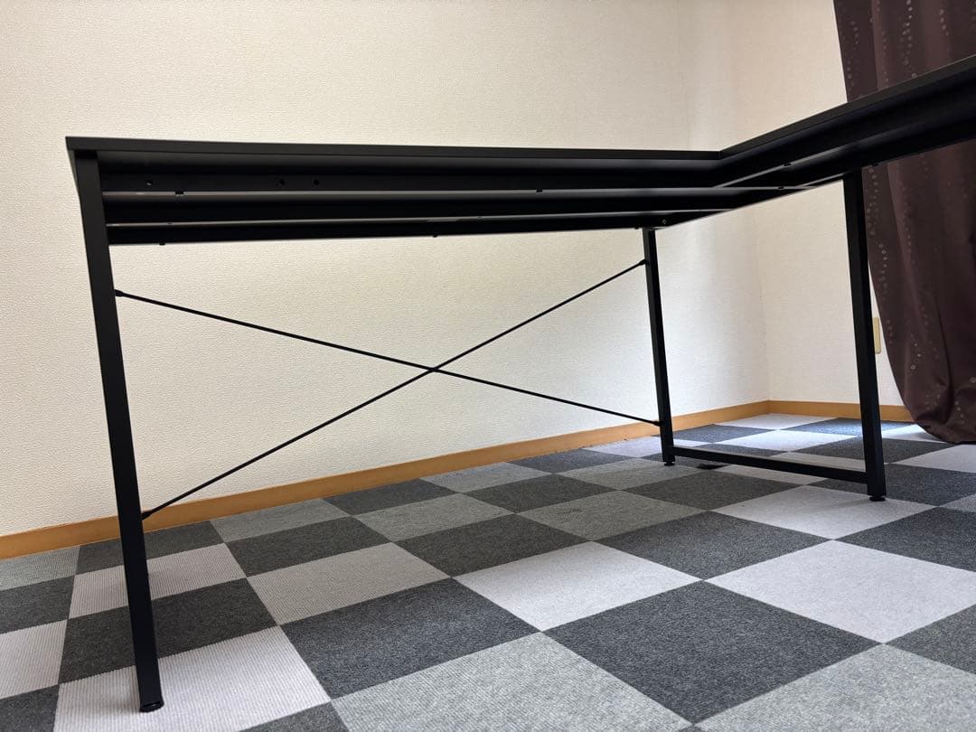 けーさん専用　L字型パソコンデスク ブラック