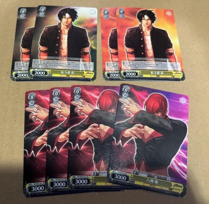 WS　KOF　ザ・キング・オブ・ファイターズ　京&庵軸　デッキ
