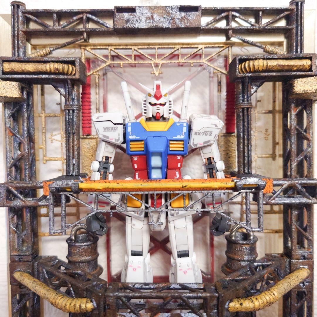 光るっ!! 壁かけガンプラ格納庫 RX-78-2 ガンダム