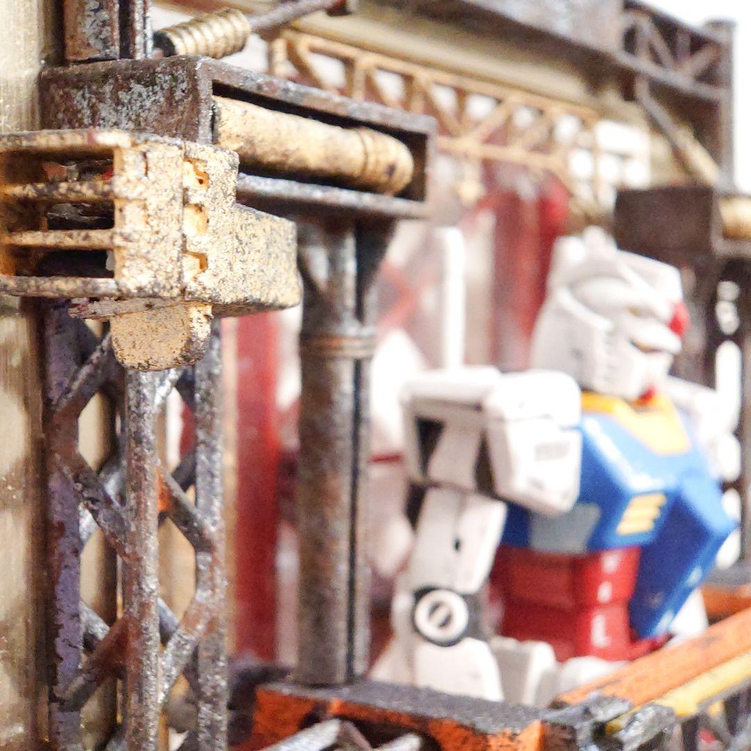 光るっ!! 壁かけガンプラ格納庫 RX-78-2 ガンダム