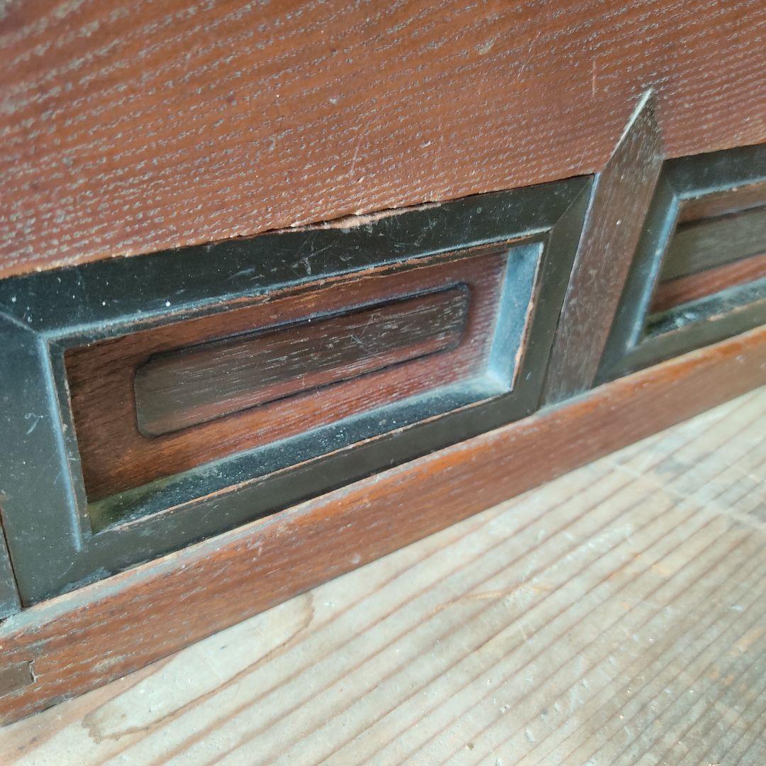 欅製 関西火鉢 長火鉢 骨董 アンティーク 火鉢