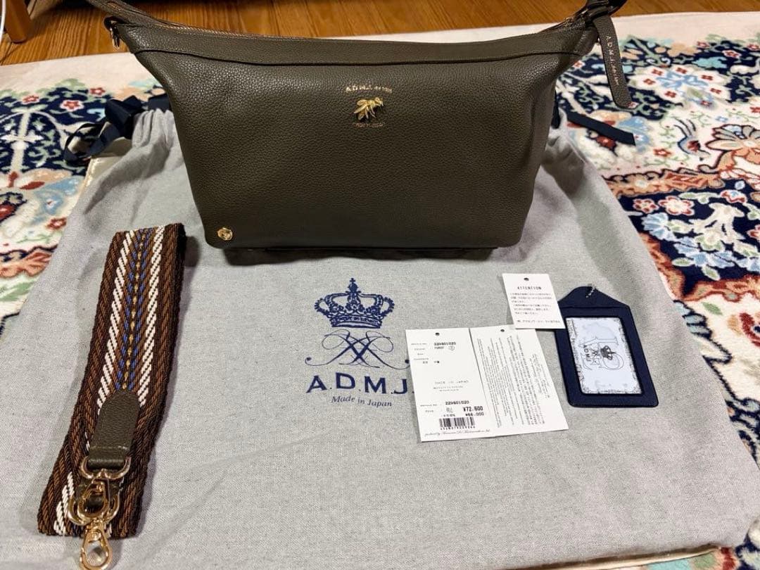 2日間限定お値下げ‼️美品‼️ADMJ レザー ショルダーバッグ