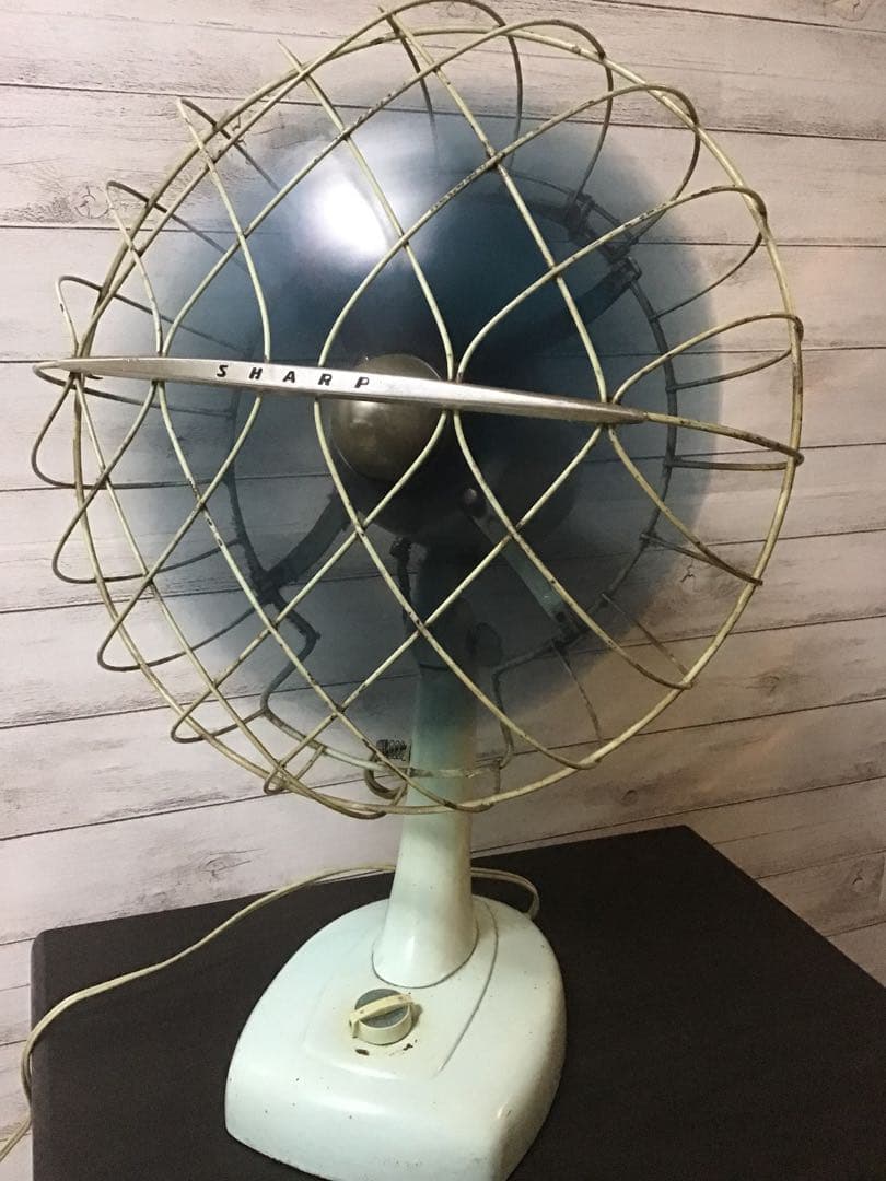 昭和レトロ シャープ 扇風機 動作確認済み