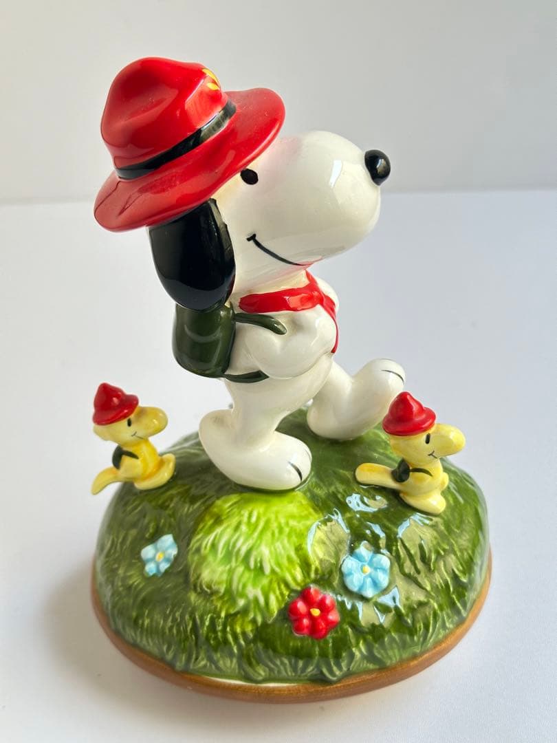 ヴィンテージ スヌーピー ビーグルスカウト　オルゴール