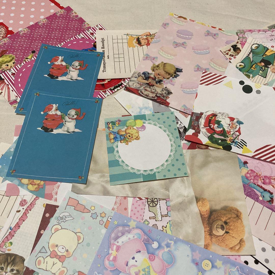 お楽しみ紙ものセット　お買い得　メモ　バラメモ　国内　海外　作家様