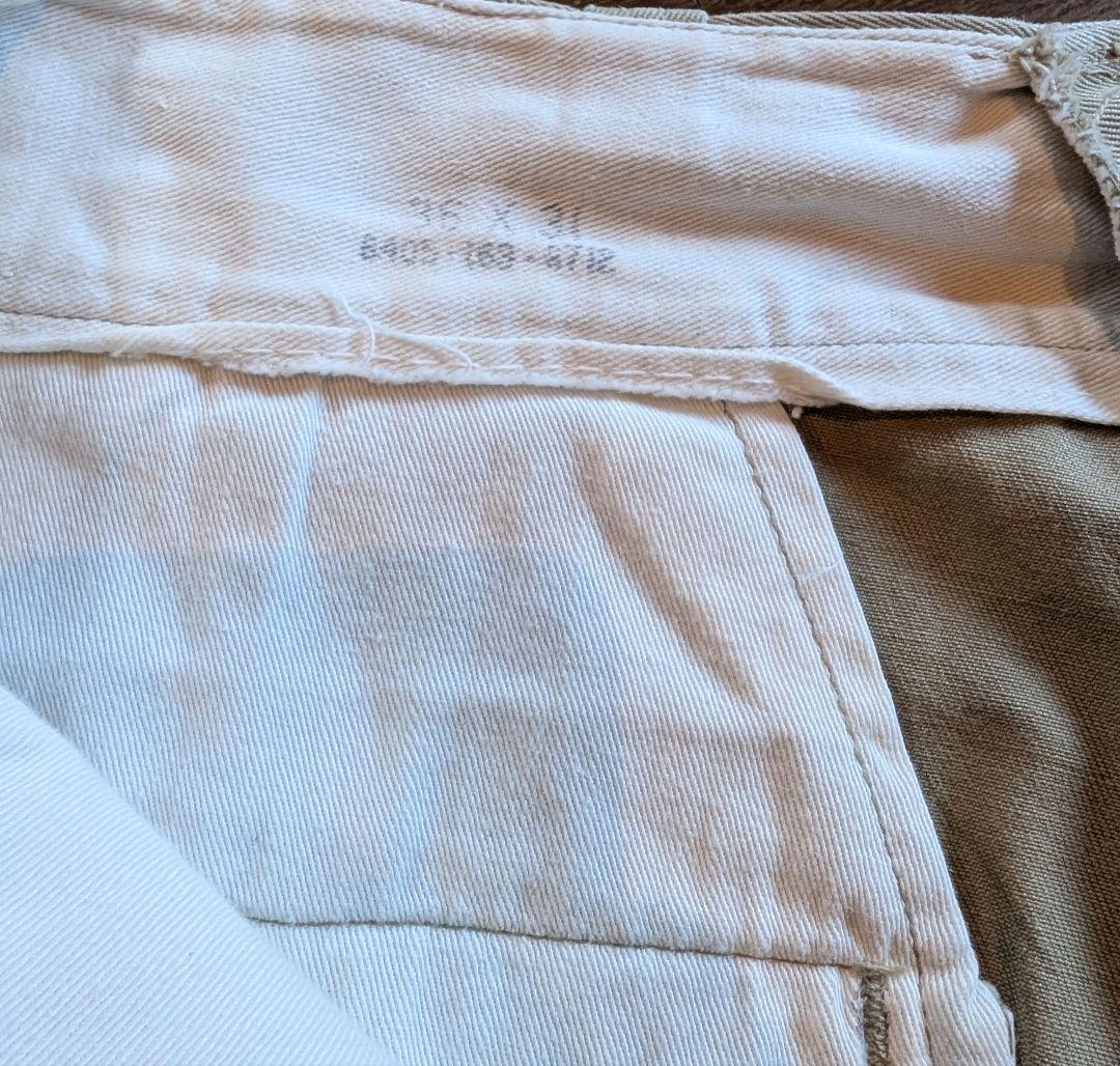 1954 US ARMY チノパンツ 50s 実寸33/30