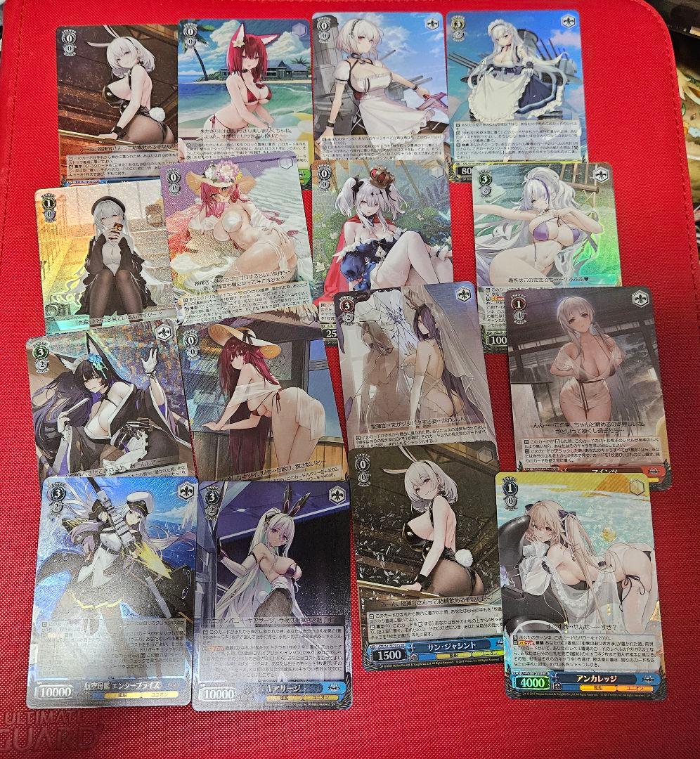 アズールレーン sr rrr 28枚　まとめ