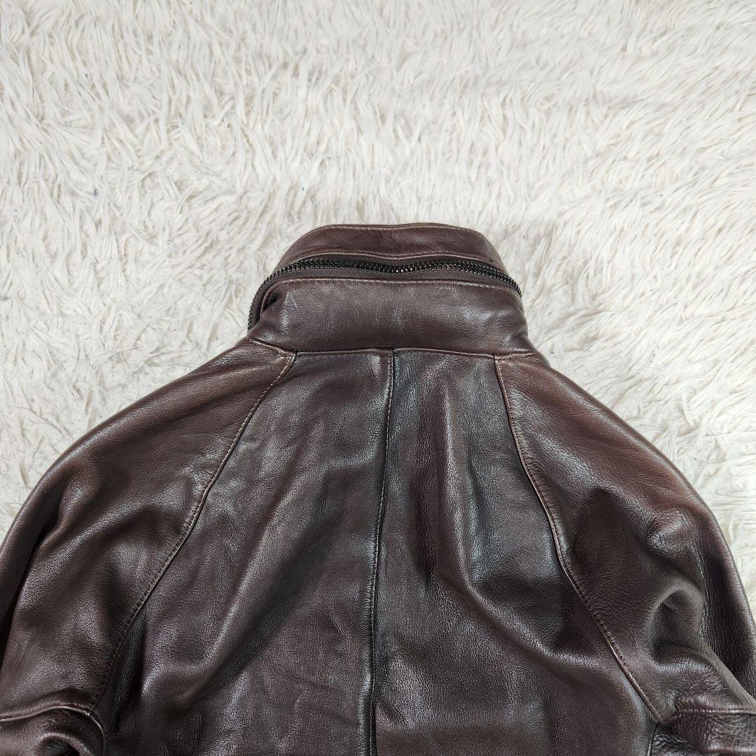 JUNHASHIMOTO 羊革 レザージャケット 2way ダブルジップ