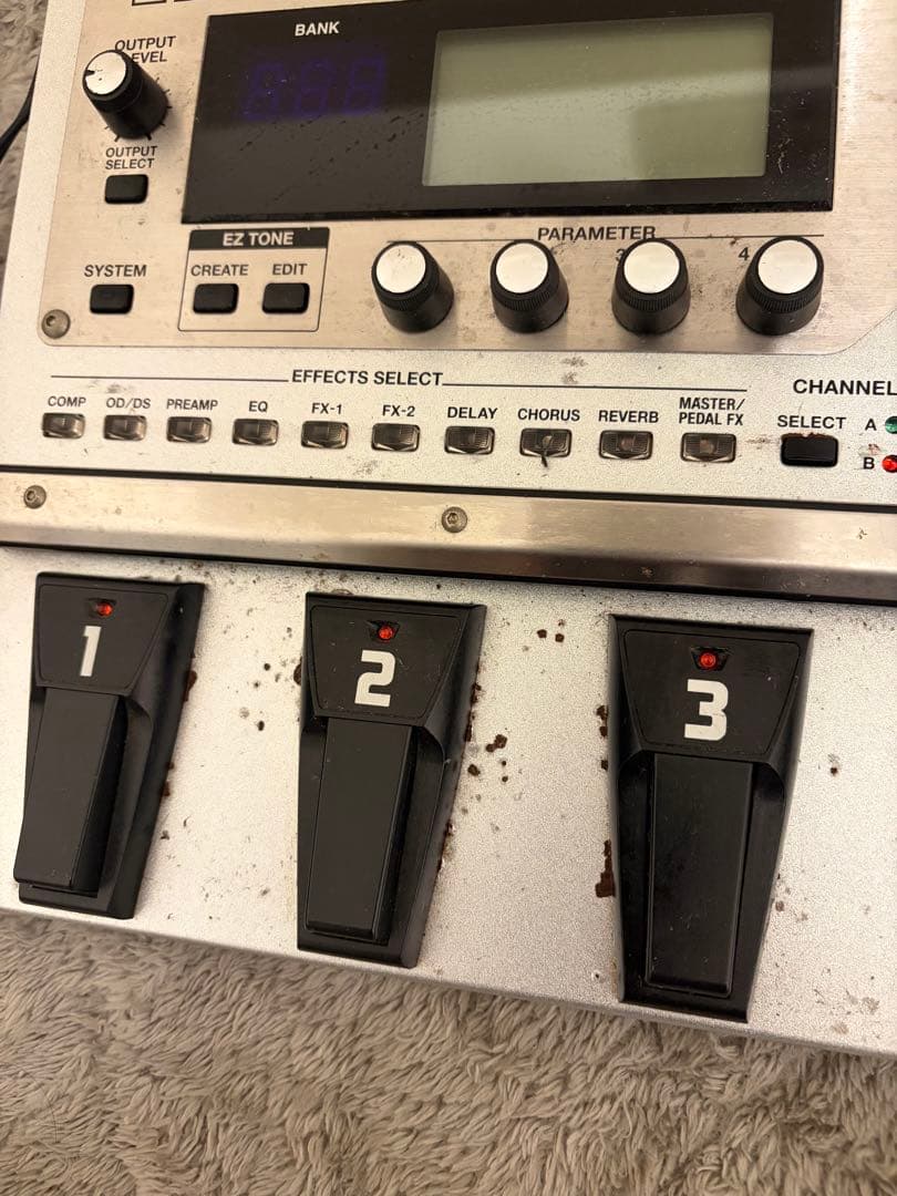 BOSS GT-10 マルチエフェクター 動作OK！外観錆あり
