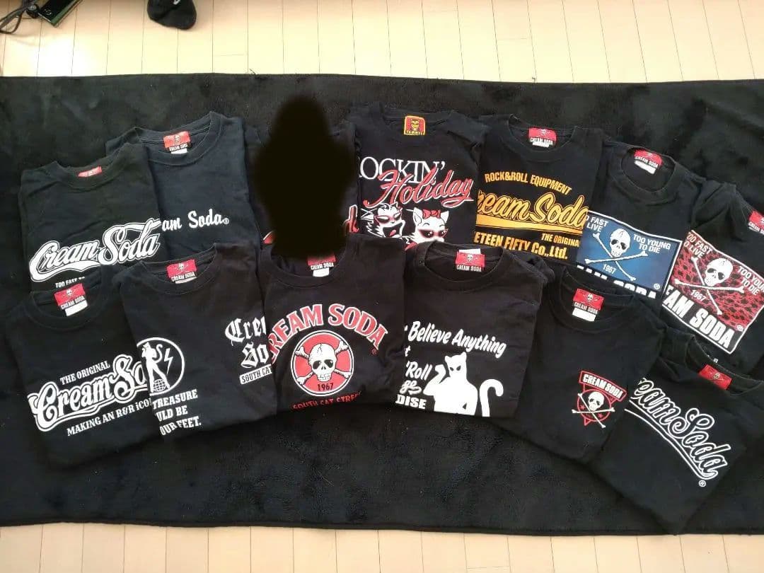 Cream Soda クリームソーダ ピンクドラゴン Tシャツ