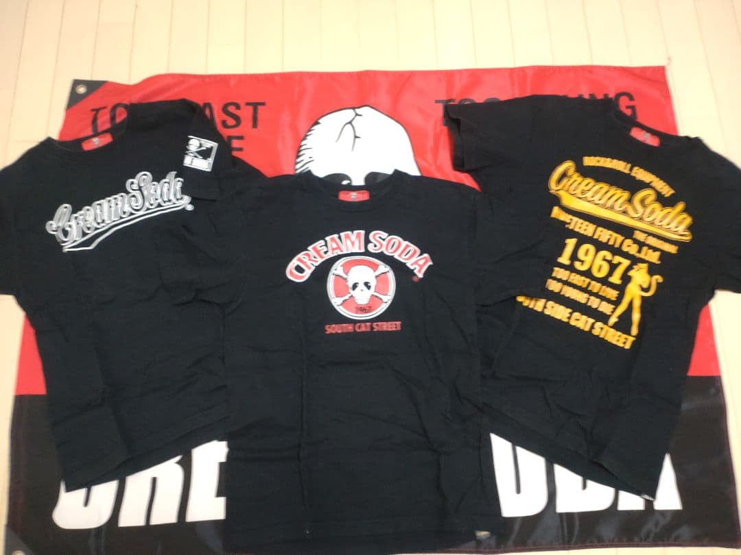 Cream Soda クリームソーダ ピンクドラゴン Tシャツ