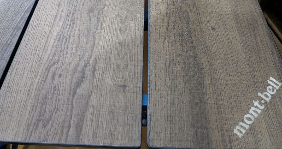 （モンベル）マルチ フォールディング テーブル（リバーシブル天板）