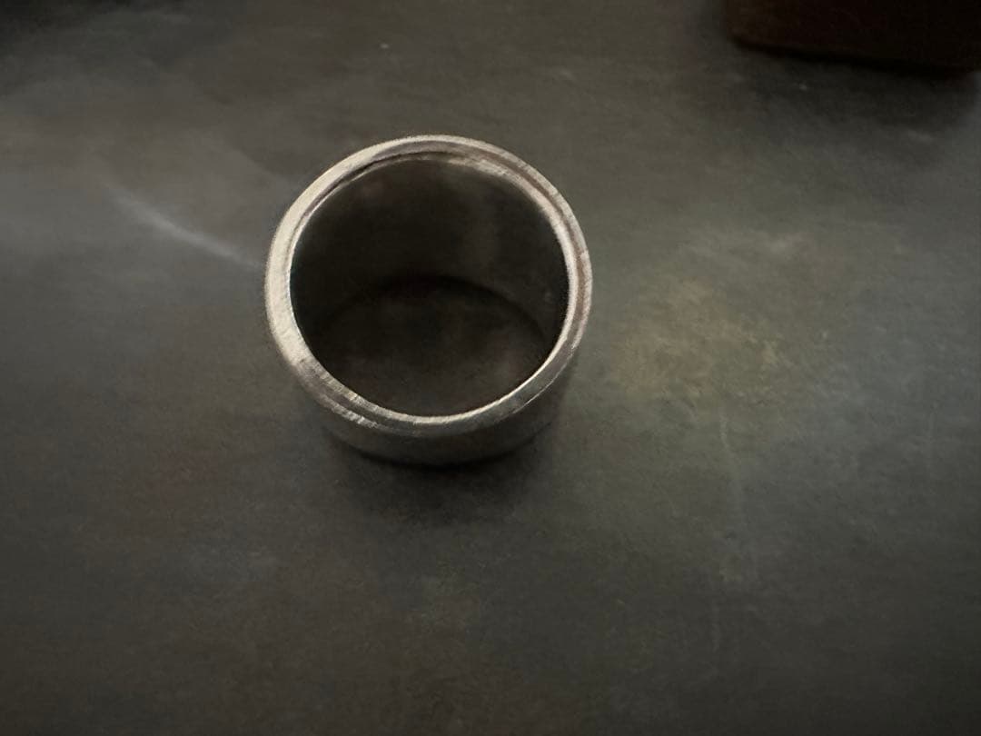 希少　激渋　アンティーク　ヴィンテージ　リング　925 シルバー バッファロー