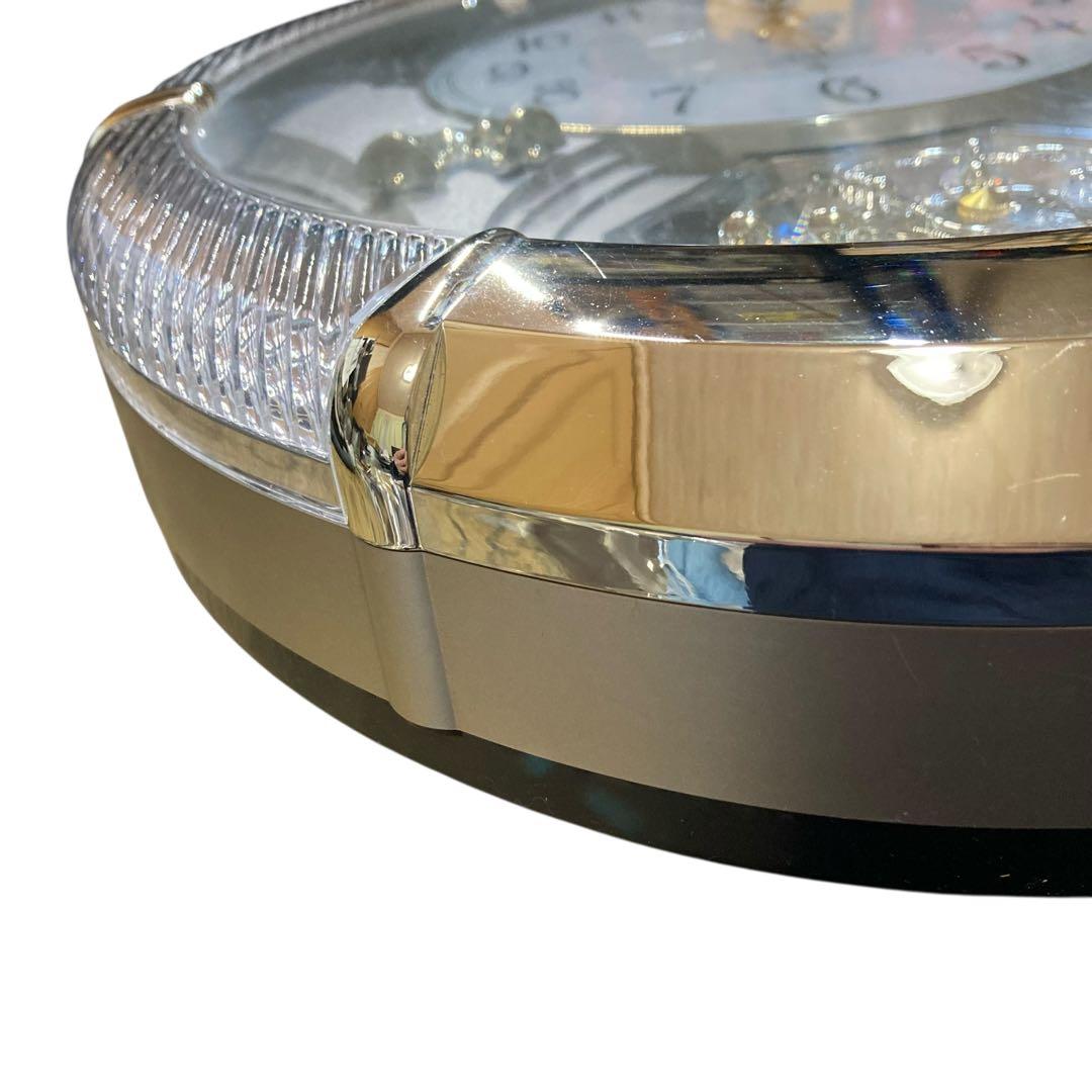 [美品]CITIZEN 電波掛時計 パルミューズルミエル 4MN430-0