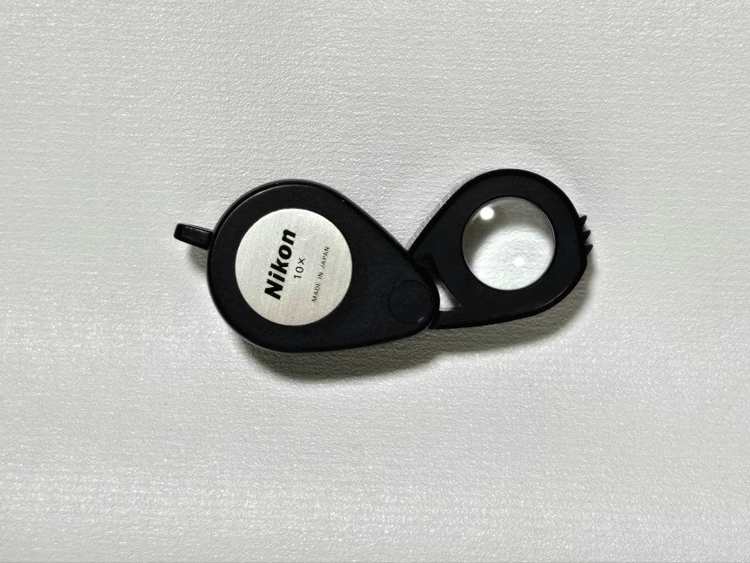 【希少・日本製】Nikon ルーペ 10X 高品質光学レンズ コレクター必見