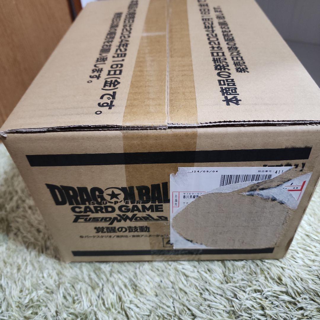 【カートン未開封】フュージョンワールド　覚醒の鼓動ドラゴンボール1カートン