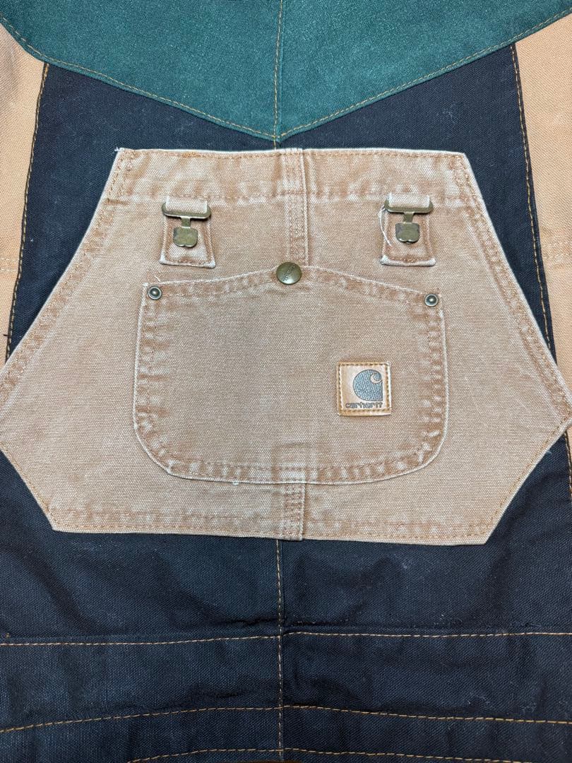 カーハート アウター Carhartt リメイク キャンバス 中綿 ジャケット