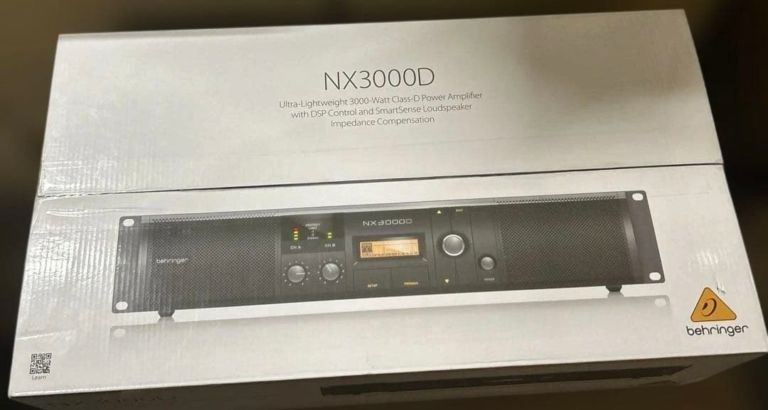 BEHRINGER ベリンガー NX3000D ステレオ パワーアンプ
