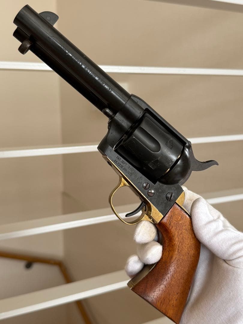 ハドソン コルト SAA HW シビリアン 木製グリップ モデルガン マルイ