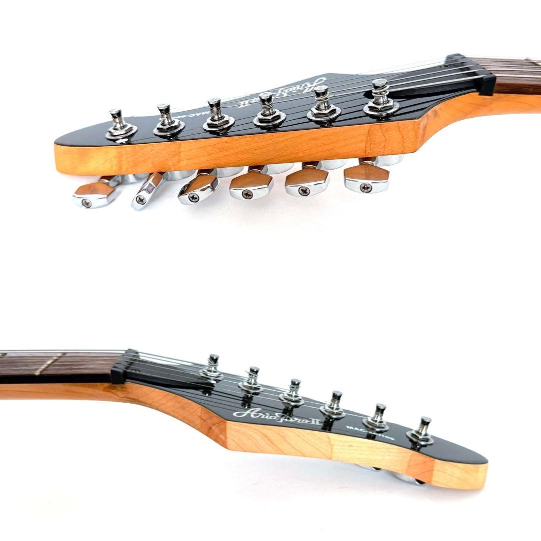 【美品】ARIA PRO Ⅱ MAC-50QT2 エレキギター