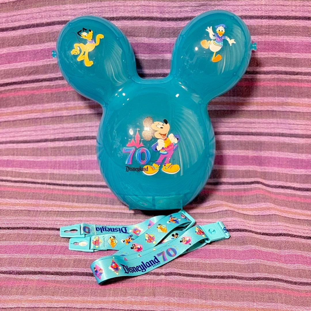 カリフォルニアディズニー 70周年 ポップコーンバケット