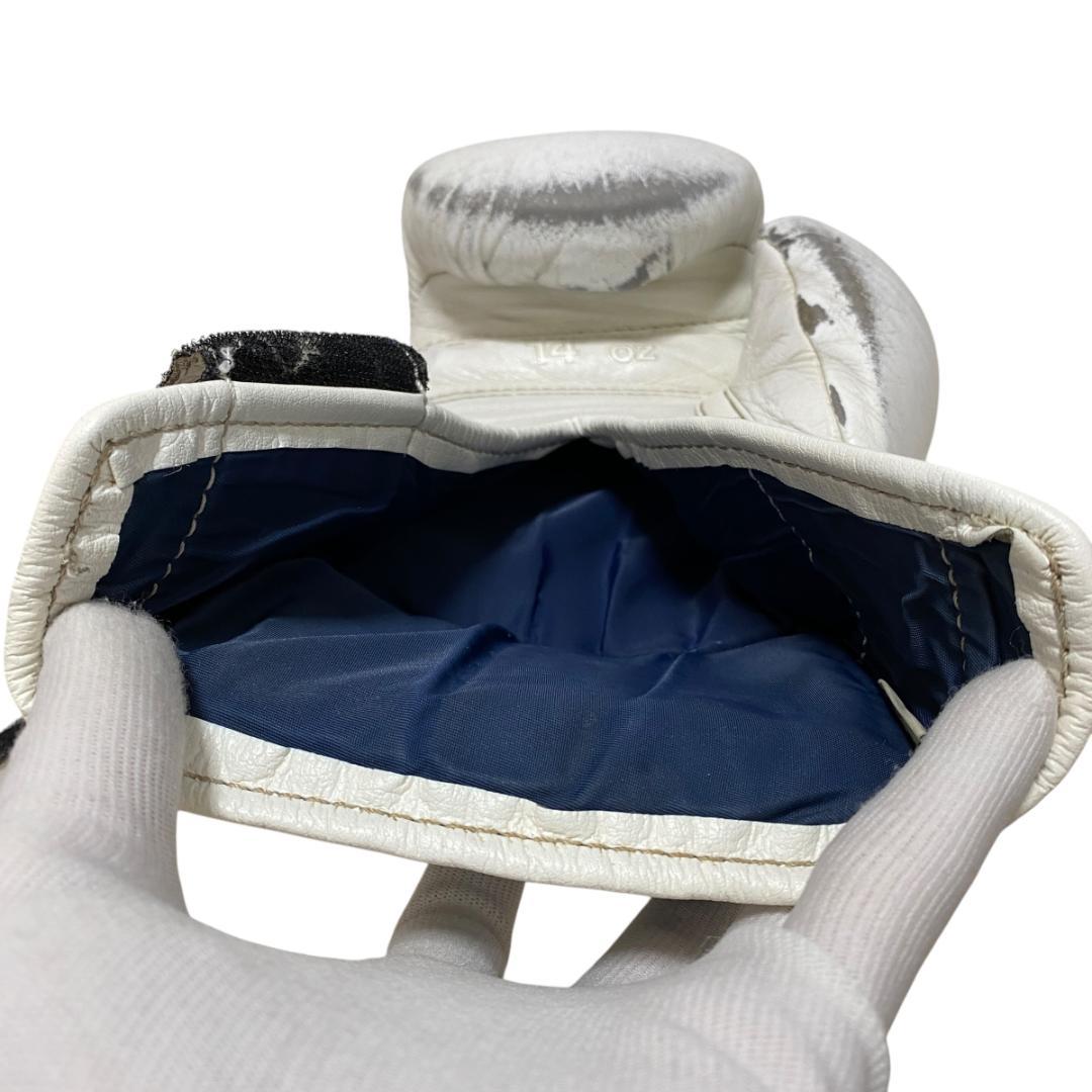 Winning ウイニング ボクシンググローブ14OZ マジックテープ ホワイト