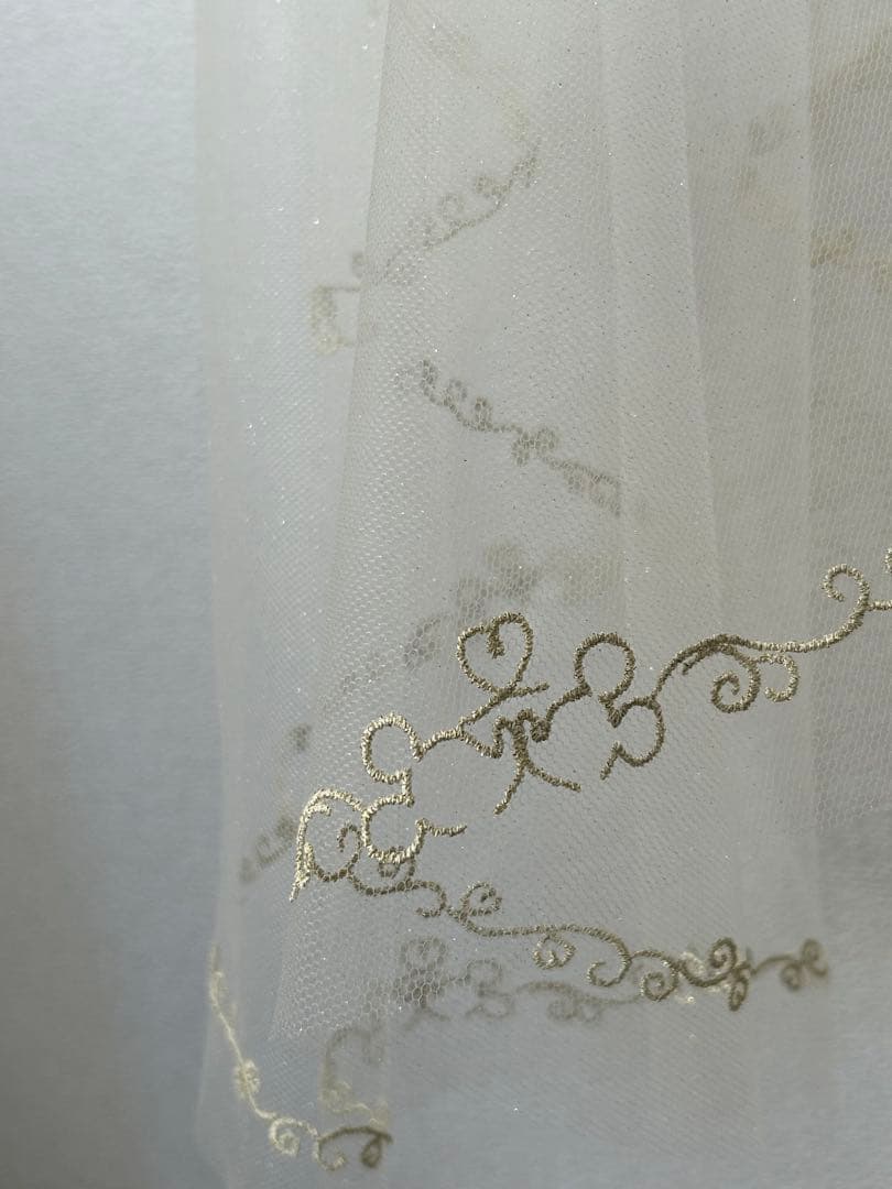 ミッキーベール　ゴールド　ショート　ミラコスタ　ラメあり