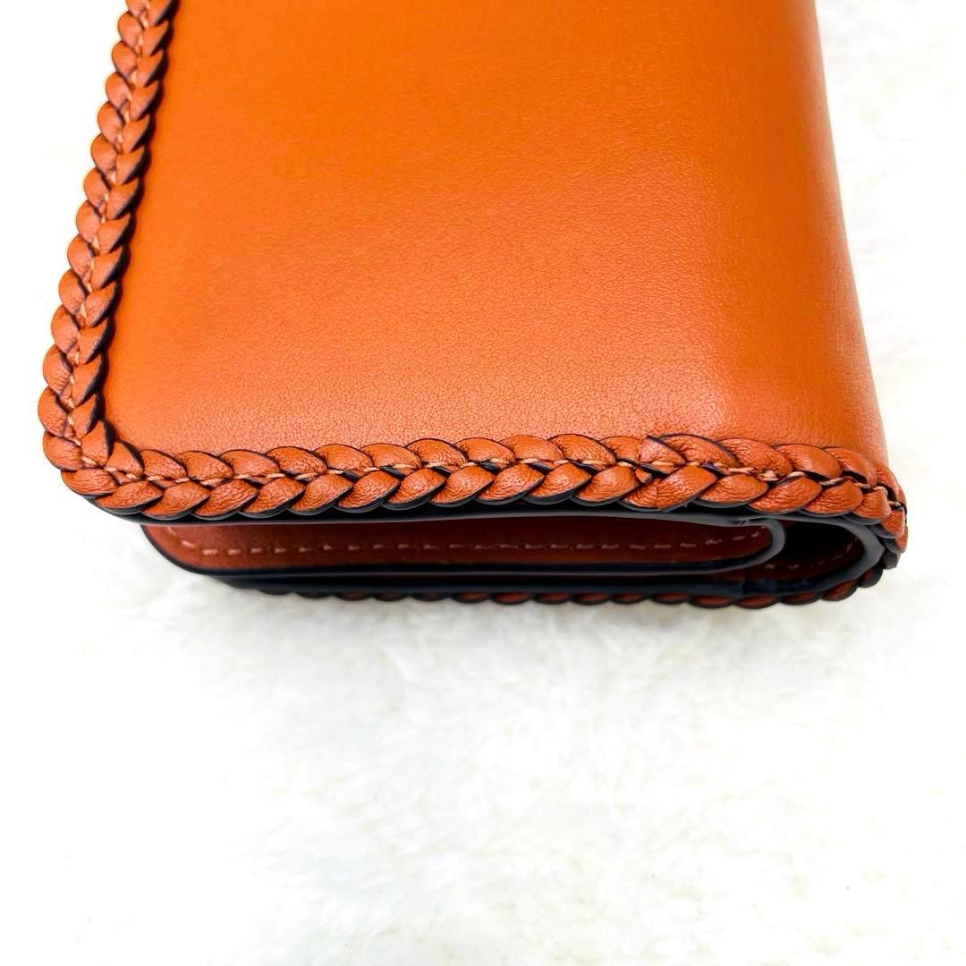 極美品　コーチ　ミディアム　ウォレット タビー　ブレイド L字ファスナー　金