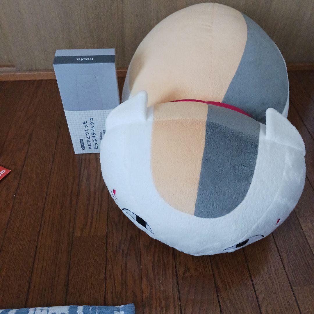 夏目友人帳　ニャンコ先生　ジャンボぬいぐるみ　アオシマ　キャラクターぬいぐるみ