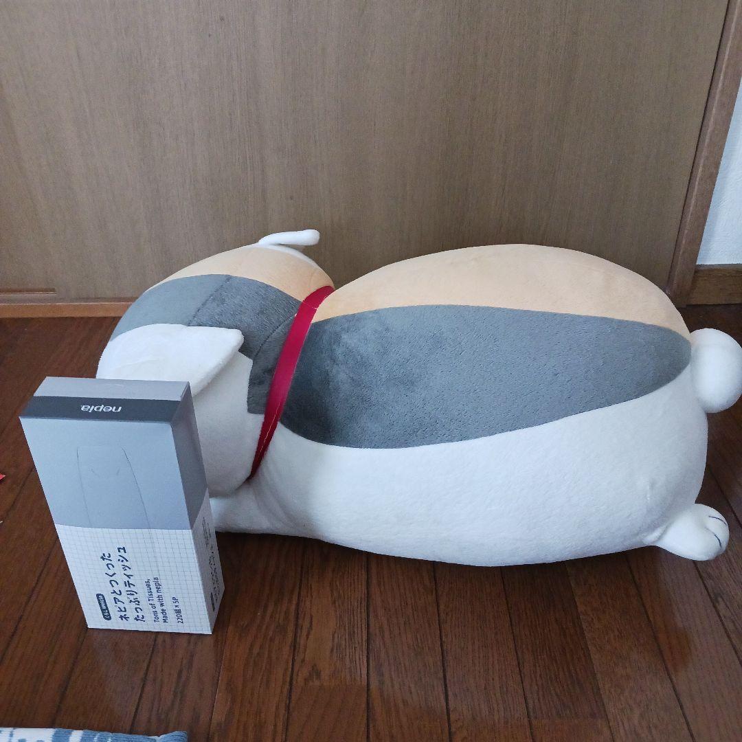 夏目友人帳　ニャンコ先生　ジャンボぬいぐるみ　アオシマ　キャラクターぬいぐるみ