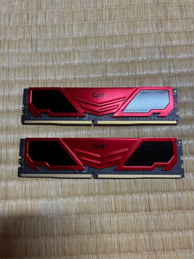 TEAMGROUPメモリ 8GB2枚　DDR4 2666 合計16GB