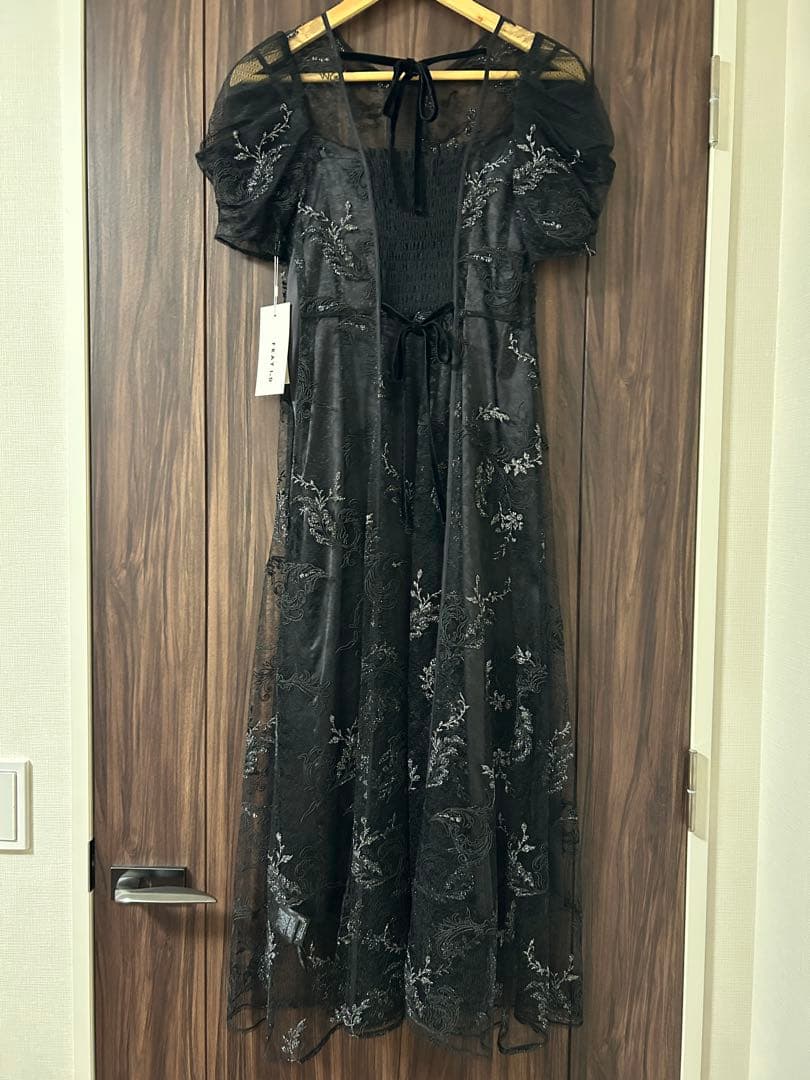 FRAY I.D コードフラワーレースドレス