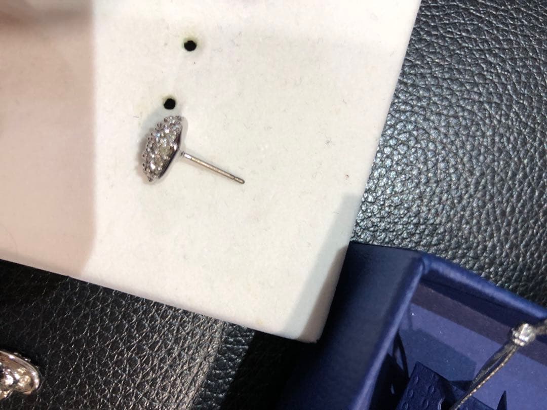 バービー　スワロフスキー ハート　ネックレス　ピアス　正規品