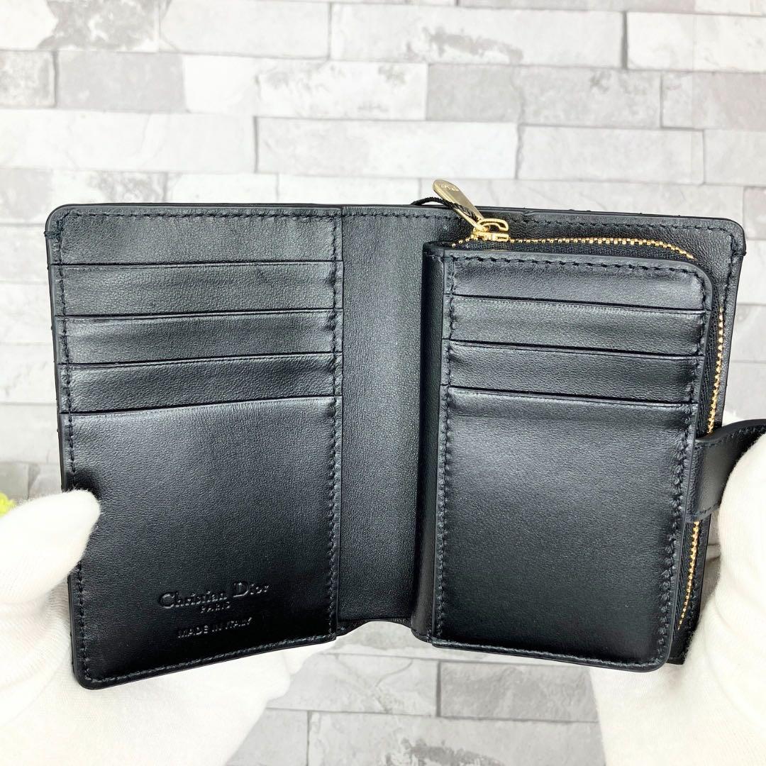 ディオール マイ ディオール ディタニー ウォレット 黒 三つ折り コンパクト