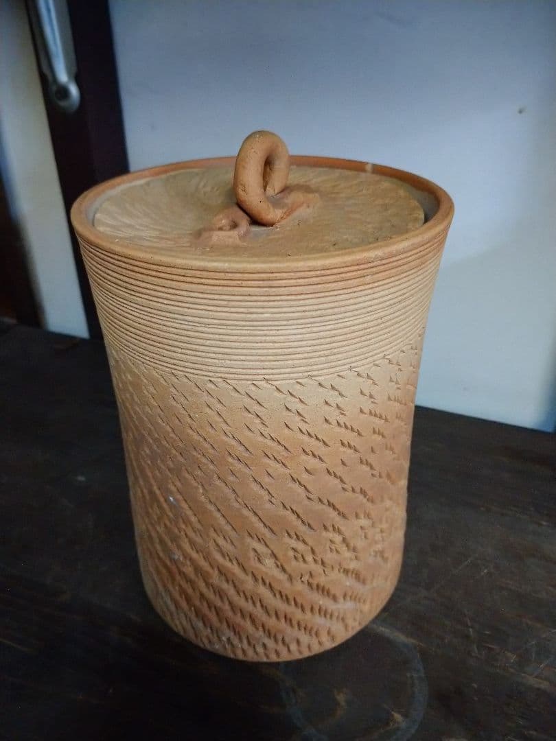 益子焼 水指 茶道.