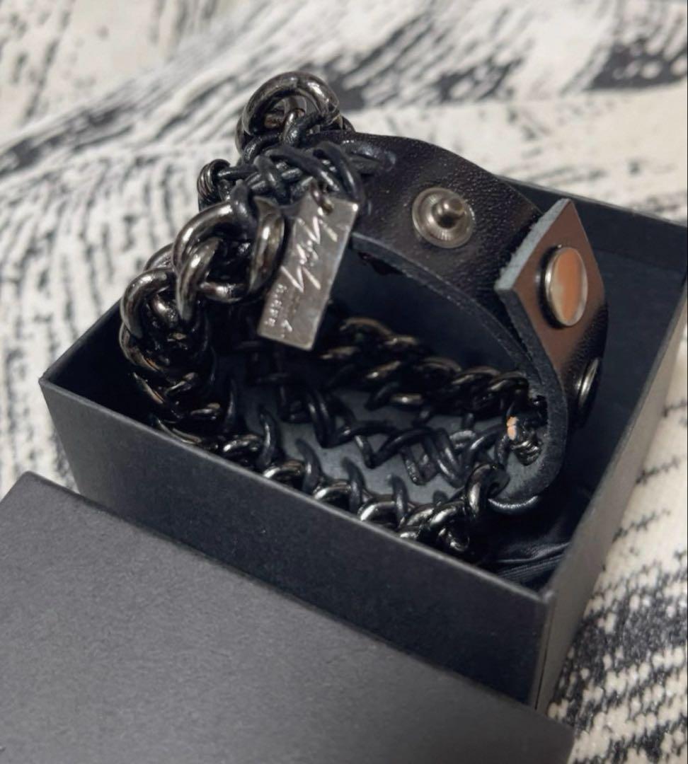 yohji yamamoto by riefeレザーブレスレット