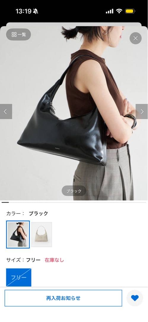 STAND OIL プランプバッグ L