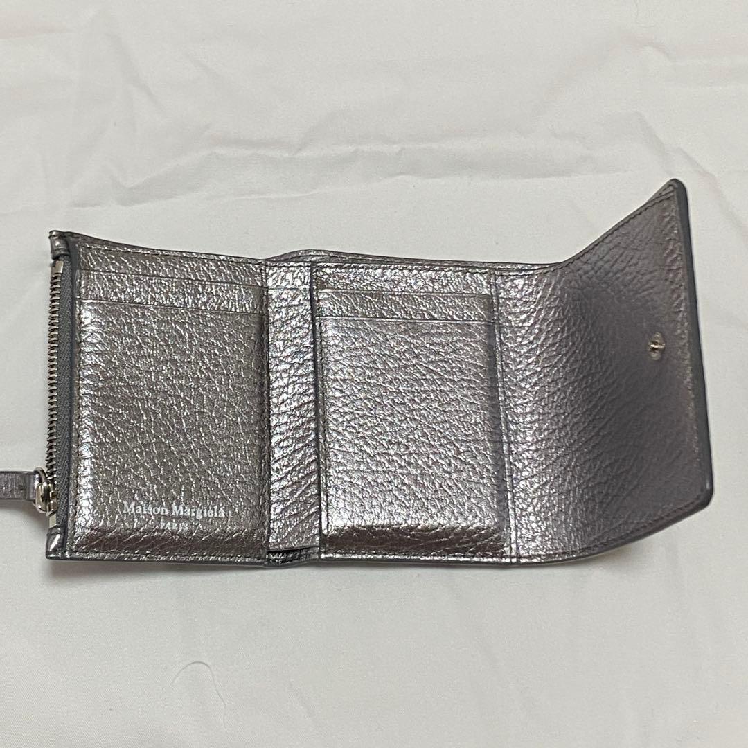 Maison Margiela 三つ折り財布　シルバー