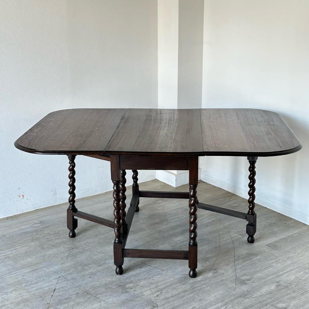 アンティーク 家具 ゲートレッグテーブルテーブル 1930年頃 英国製 545A