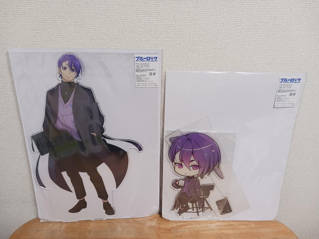 ブルーロック 御影玲王 UGCコラボアパレル BIGアクリルスタンド Wセット