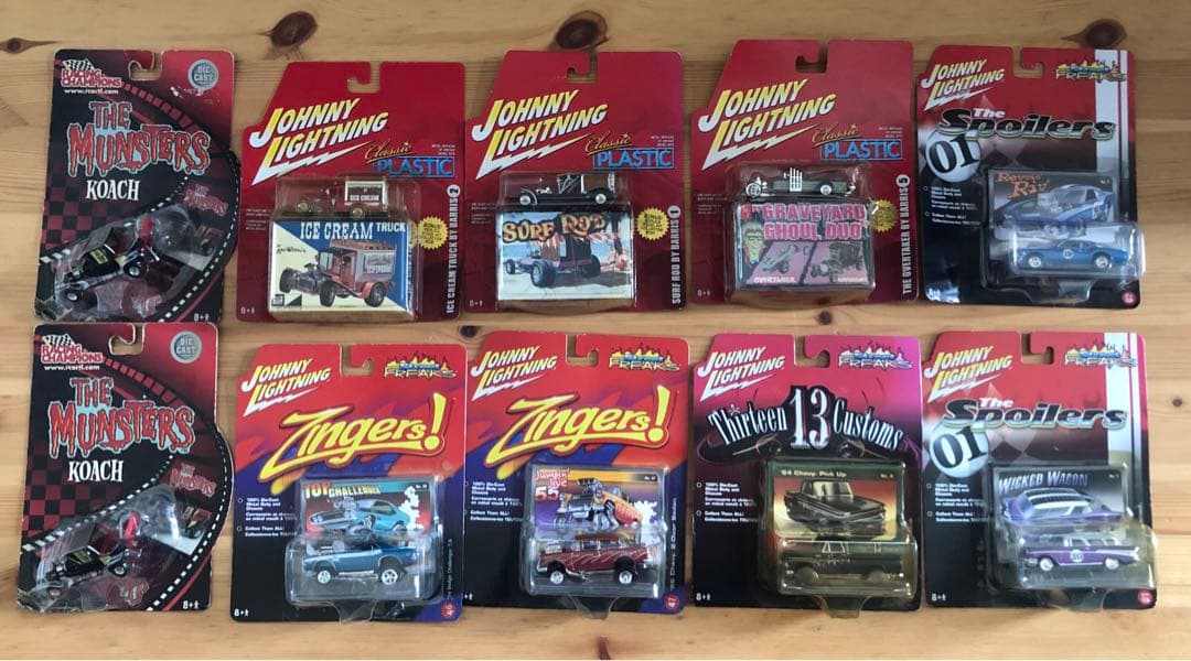 廃盤　デッドストック　ビンテージ　ジョニーライトニング　レーシングチャンピオンズ
